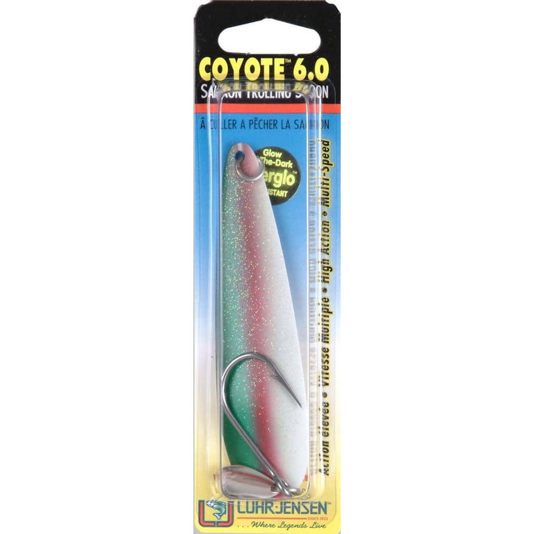 coyote fishing hook Lum's Shrimp Lead Eye Washington and Western Canada Luhr Jensen Coyote Spoon Fishing