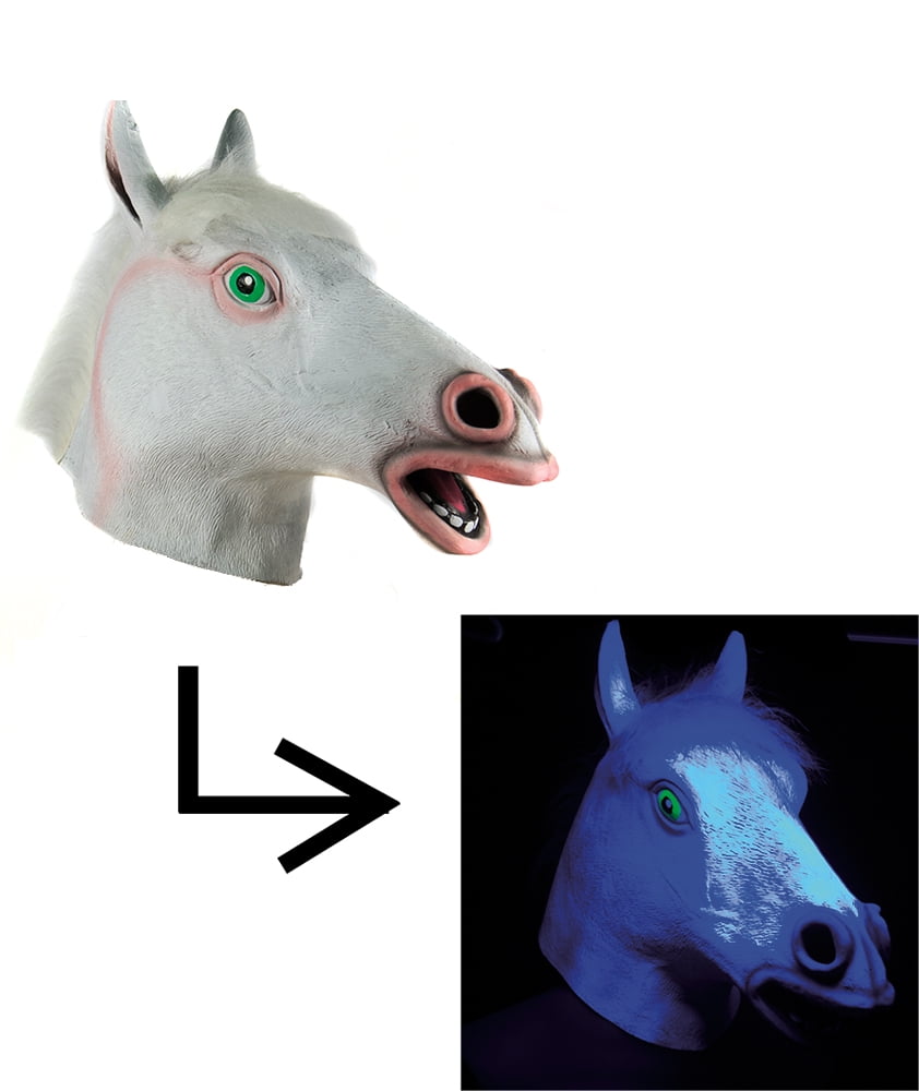 White Horse Halloween Mask 