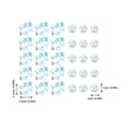thumbnail image 2 of HONMEET 1Set Transparent Design Beads Vase Filler For Landscape Beads Decor, 2 of 8