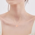 thumbnail image 4 of Cadena de Joyería Jinwen Collar de Cadena Rosa Argenta, 4 of 5
