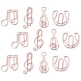 thumbnail image 5 of CIMAXIC 12pcs Creative Musical Notes Instrument Style Paper Clips Bookmarks Mixed Style,1.06"X0.98"X0.04", 5 of 5