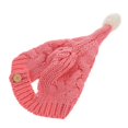 thumbnail image 2 of Pink Woolen Yarn Knitted Hat for Kids Perfect for Decoration and Memorable Photography Shoots One Size Fits Most, 2 of 3