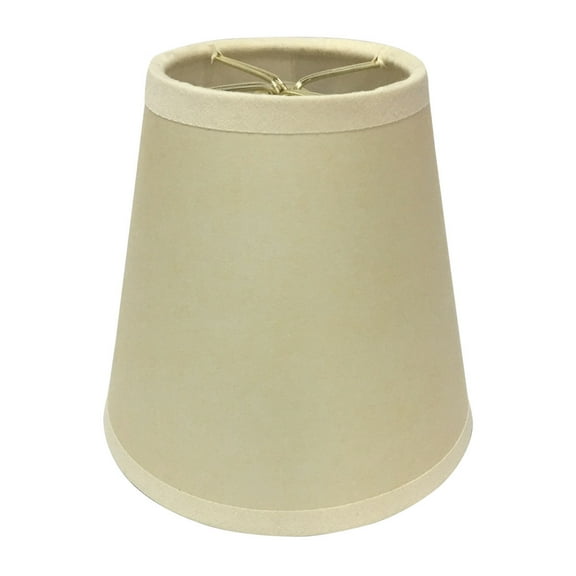 Royal Designs, Inc. Round Parchment Empire Chandelier Basic Shade CS-951-5EG/P, Eggshell, 3 x 5 x 4.5