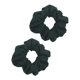 thumbnail image 5 of 1 par de cintas para el pelo de algodón bandas elásticas para el cabello cintas para el pelo cuerdas verde oscuro Sunnimix Gomas para el pelo de algodón para mujer, 5 of 6