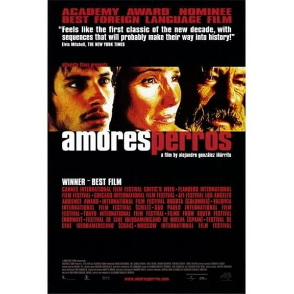Pop Culture Graphics MOV233789 Amores Perros Movie Poster, 11 x 17