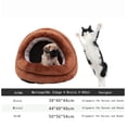 thumbnail image 2 of Cama gruesa para mascotas, alfombra suave para mascotas, cama para perrera, zona de dormir acogedora para invierno, camas para perros, alfombra esponjosa para perros pequeños, mascotas y gatos, 2 of 6