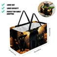thumbnail image 2 of Oxford Cloth Laundry Organizer Cube Organizer Easter Basket Beach Bag Foldable Gray Color Home Organization Storage Bin Basket Bin Container with Handles for Bedroom, Bathroom, Dormitory, 2 of 7