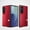 Red, variant on Phone Flip Case for Samsung Galaxy Z Fold 7 Case with Card Slot, Built-in Tempered Glass Screen Protector Premium PU Leather Slim Case Hard PC Bumper Protective Case, Black