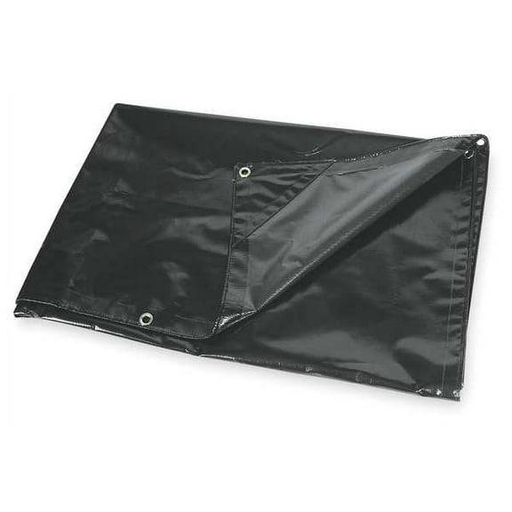 Standard Duty Tarp, 19 ft x 19 ft 6 in, 5.1 Mil, Blue, Polyethylene