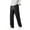 Black, variant on JTieacloth Mens Athletic Fit Pants Men's Loose Casual Trousers Spring And Summer Thin Straight Trousers Solid Colour Casual Versatile Trousers Black