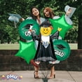 thumbnail image 3 of PMU Graduation Jumping Smiley Grad Balloon Bouquet | Jumping Grad Mylar Balloons | Jump for Joy Graduation Smiley Grad Balloon | Grad Foil Balloons | Green (5/Pkg) Pkg/1, 3 of 8