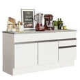thumbnail image 1 of Mueble De Cocina Madesa Glamy 2 Puertas 3 Cajones 150cm Blanco, 1 of 5