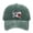 Washed Green, variant on Kids Washed Cotton Adjustable Baseball Cap with Cartoon Shark Embroidery, Outdoor Sun Hat for Boys and Girls