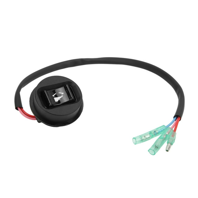 Fyydes Power Trim Tilt Switch Assembly,3pin Power Trim Tilt Switch Assembly 3F3‑72615‑0 Replacement for Outboard Motor 25HP 30HP 70HP,Power Trim Tilt Switch