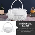 thumbnail image 4 of WEUVEB Cesta Para Flores De Novia Con Exquisito Ideal Para Bodas Y Eventos Especiales, 4 of 8
