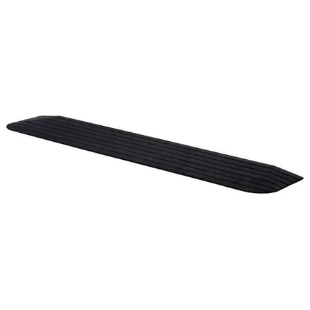 Solid Rubber Threshold Ramp 1/2" , 1,500 lb. Capacity for Wheelchairs and Power Scooters Indoor Outdoor Use