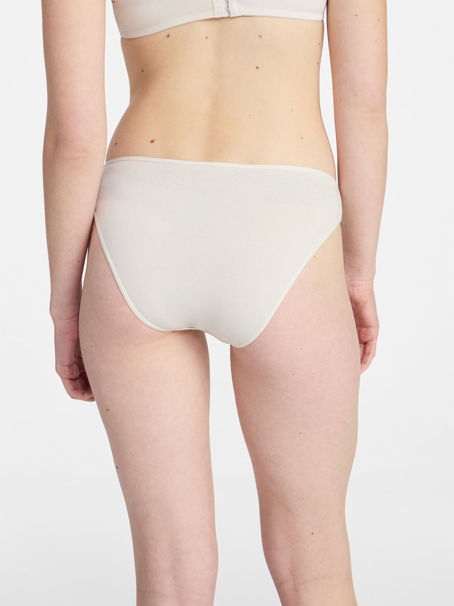 No Boundaries Cotton Blend Bikini Panties, Women's XS-XXXL