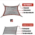 thumbnail image 4 of ALLTIMES Car Cargo Mesh Net for Bronco 4-Door 2021 2022 2023, Trunk Organizer Cargo Net Elastic Mesh with Hooks, 4 of 8