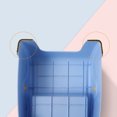 thumbnail image 4 of MasteelfCA 1pc Children Anti Hands Step Footstool Two Step Stool Cartoon Design for Toddler Kids (Blue), 4 of 7