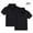 Black, variant on Boys Girls Polo Shirt 2-Pack, Tagless School Uniform Short Sleeve Kids Solid Pique Polo T-Shirt White Size 12