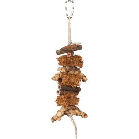 Prevue Hendryx 62803 Naturals Coco Rope Mini Bird Toy, 8 x 2.5"