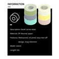 thumbnail image 3 of MAKEID 16mmx4m Adhesive Label Paper Thermal Printing Paper Sticker Tape Waterproof Tear-Resistant for Home Office for MAKEID M1/L1 Portable Label Maker Printer, 3 of 7