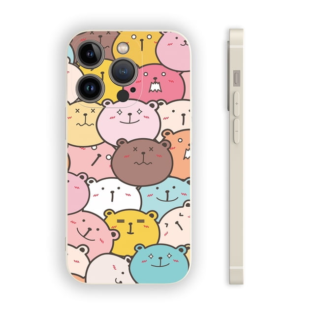 Destaca entre la multitud con una funda plateada mate vibrante y duradera para iPhone 15 Pro Max 14 13 12 Pro 11.