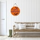 thumbnail image 5 of Letrero de feliz Halloween para puerta de entrada, murciélago, decoración de Halloween para puerta de entrada, letrero de Halloween, decoración de pared de Halloween, placa de pared para puerta, fiest, 5 of 6
