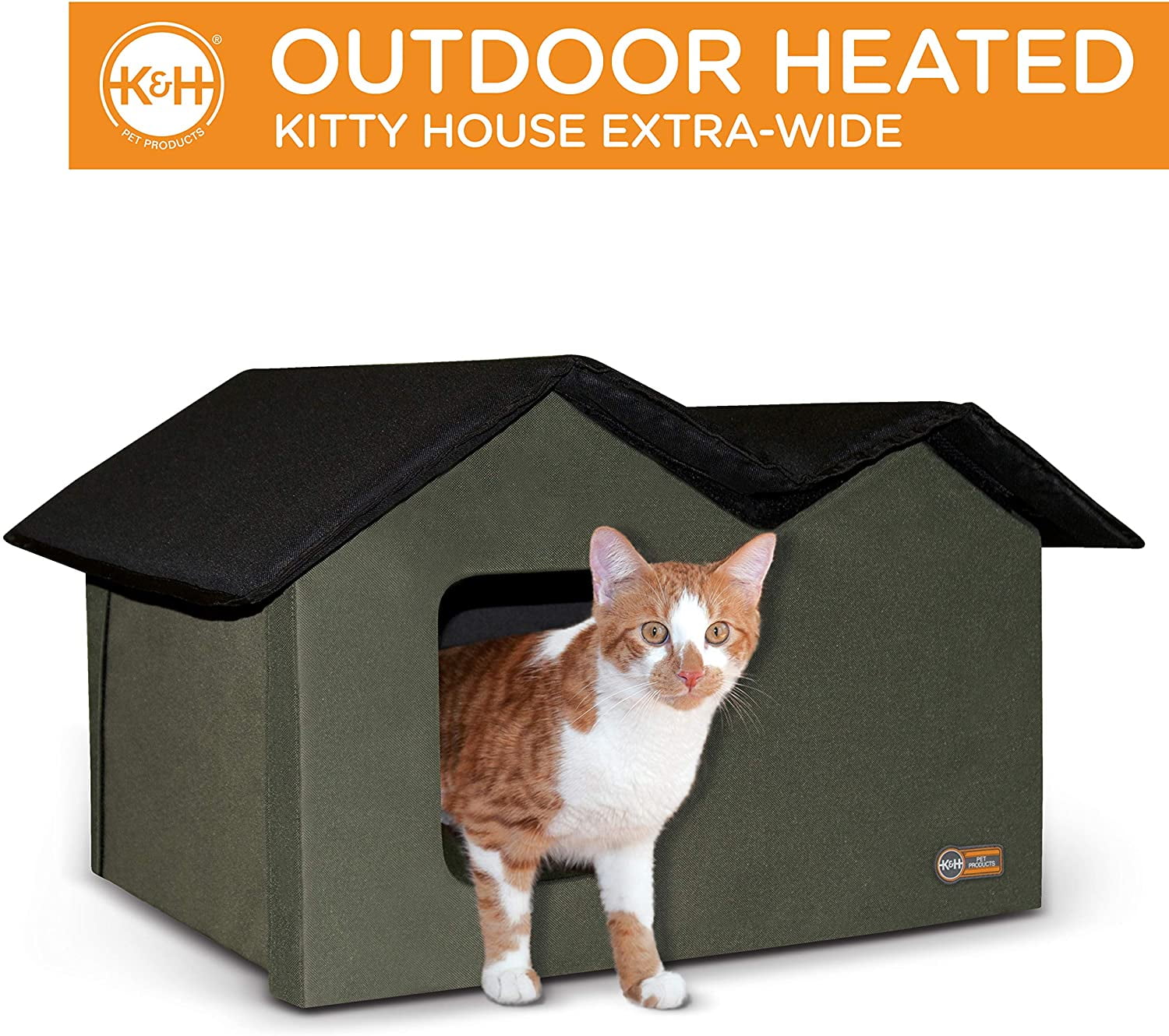 kaigeli Cat Dog House Thickened Outdoor Pet House Waterproof Foldable Tent with Sponge Lining Outdoor Kitty House Cat Shelter for Cat Or Small Dog Foldable Cat Cave Bed for Winter 