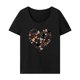thumbnail image 1 of Camiseta para mujer con cuello redondo, camiseta básica suave para acampar en la calle XL, 1 of 7