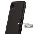 onn. Slim Rugged Phone Case for Alcatel TCL A3, Black