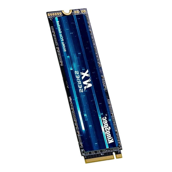 KingSpec NX Series M.2 NVMe SSD 512GB with PCIe Gen3.0x4 Interface, 3400MB/s Max Read & 2500MB/s Write Speeds, 500TBW Endurance, 3D TLC NAND Flash - Compatible with Windows/Linux Systems (0℃-70℃