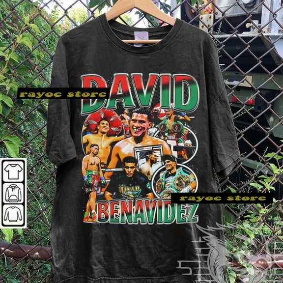 David Benavidez Vintage 90s Bootleg Style T-Shirt, Retro David Benavidez Shirt, Gift For Women and Men Unisex Tee