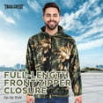 thumbnail image 4 of TrailCrest Adult Mens Chambliss Full Zip Camo Hoodie Sweatshirt Jacket, Large, 4 of 7