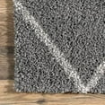 thumbnail image 3 of nuLOOM Trellis Cozy Soft & Plush Shag Area Rug, 5' 3" x 7' 6", Gray, 3 of 3