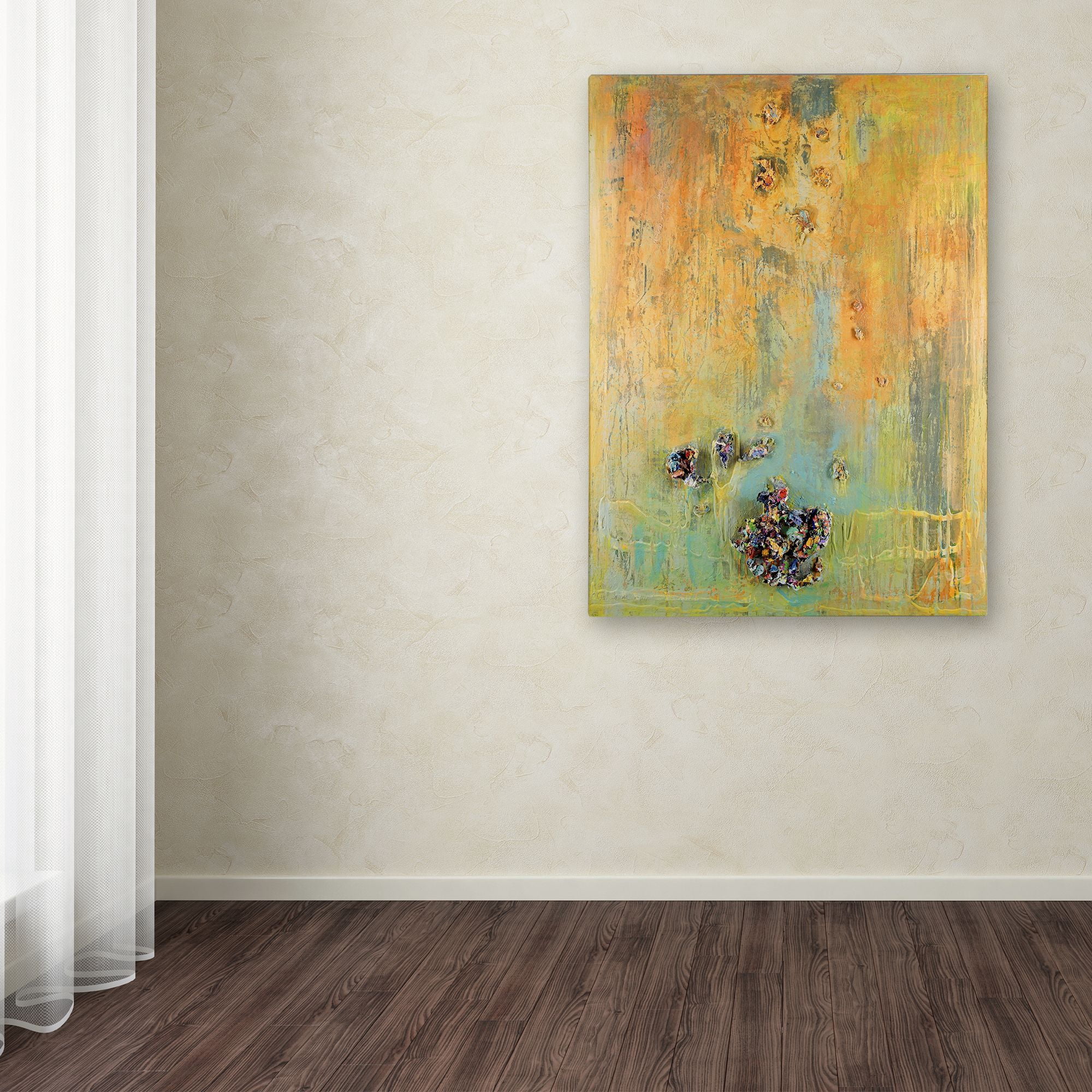 Trademark Fine Art "Tropical Island" Canvas Art by Pat Saunders-White