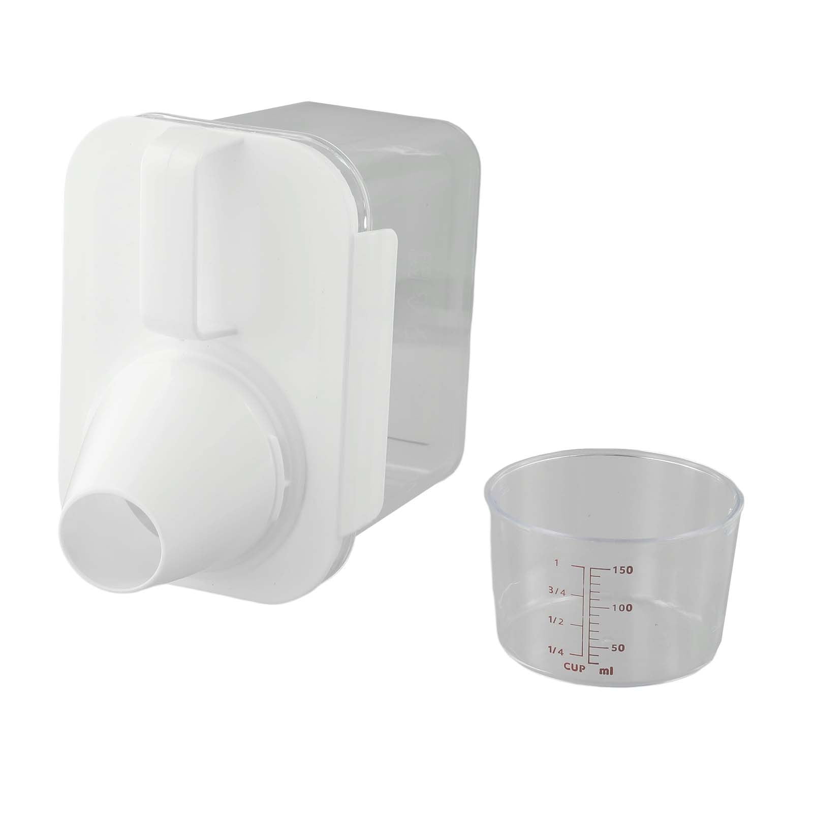 YLLSF Airtight Food Storage Container with Measuring Cup&Pour Spout-Sturdy,Convenient small