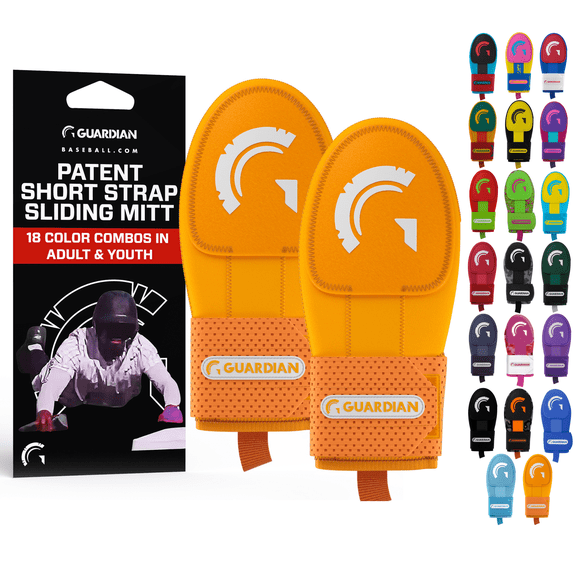 Guardian Baseball Sport Sliding Mitt - Youth -Protective Baseball Hand Guard- 2 Count