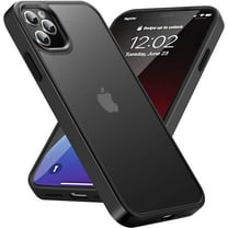 for iPhone 11 Pro Max Phone Case, Shockproof iPhone 11 Pro Max Case, Military Grade Drop Protection, Protective Hard Back Slim Translucent Case for iPhone 11 Pro Max 6.5'', Frosted Black