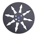 thumbnail image 1 of Empty Tape Reel, Rugged Construction Classic Design Recording Take Up Reel  for Replacement Black,Gold,Silver, 1 of 7