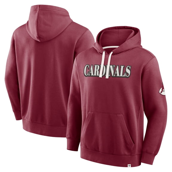 Men's Fanatics Cardinal Arizona Cardinals New Horizons Heritage Pullover Hoodie
