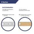 Pacific Arc Stainless Steel Ruler with 32nd and 64th Graduations ...
