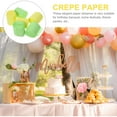 thumbnail image 3 of OHOIOLLA Party Crepe Paper Streamers Green Diy Decoration Birthday Party 6 Rolls, 3 of 8