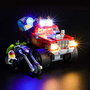 Briksmax Led Lighting Kit for El Fuego\'s Stunt Truck - Compatible with Lego 70421 Building Blocks Model- Not Include The Lego Set