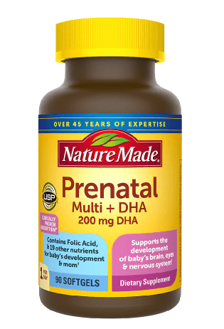Nature Made Prenatal Multi + DHA Softgels90.0ea