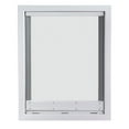 thumbnail image 1 of Porte à Clapet pour Chien Chat Petit Animal Chaton Transparent ABS TG Blanc, 1 of 7