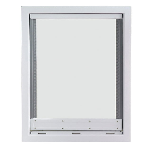 Premium Flap Door Kitten Pet Supplies Gate ABS Cachorros de plástico M Blanco Zulema puerta grande para gatos