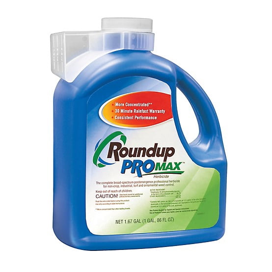 Roundup ProMax Herbicide, 1.67 gal with Quick Absorption