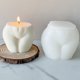 thumbnail image 5 of Gwong hogar 2 pcs molde de velas flexibles antiadherentes blancos blancos resistente al calor del calor del calor del calor Gwong 21097892, 5 of 7