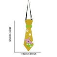 thumbnail image 2 of dajkiuy Easter Neck Tie,1 Pcs Easter Bunny Costume for Kids,Pre Tied Boys Ties Adjustable Toddler Neckties Toy for Formal Wedding Graduation School, 2 of 6